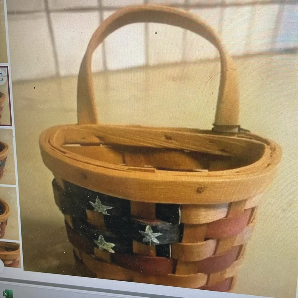 Mini Yankee Doodle Patriotic Basket